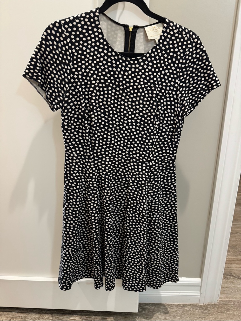 kate spade Black and White Polka Dot Dress